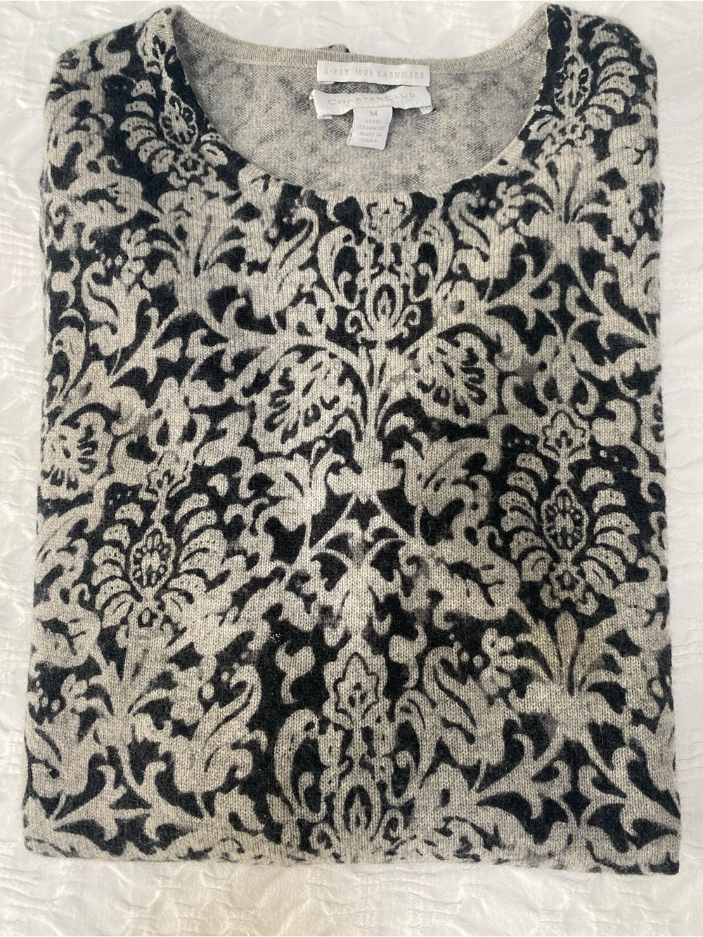 Cashmere crewneck